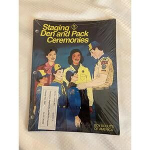 Boy Scouts of America Staging Den and Pack Ceremonies 1997 Manual Sealed